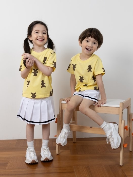 유치원 어린이집 원복 활동복 하복 BS2201 옐로우